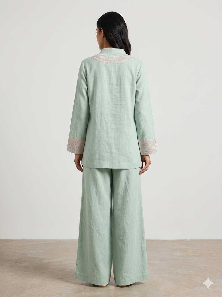 Linen Tiger Co-ord Set