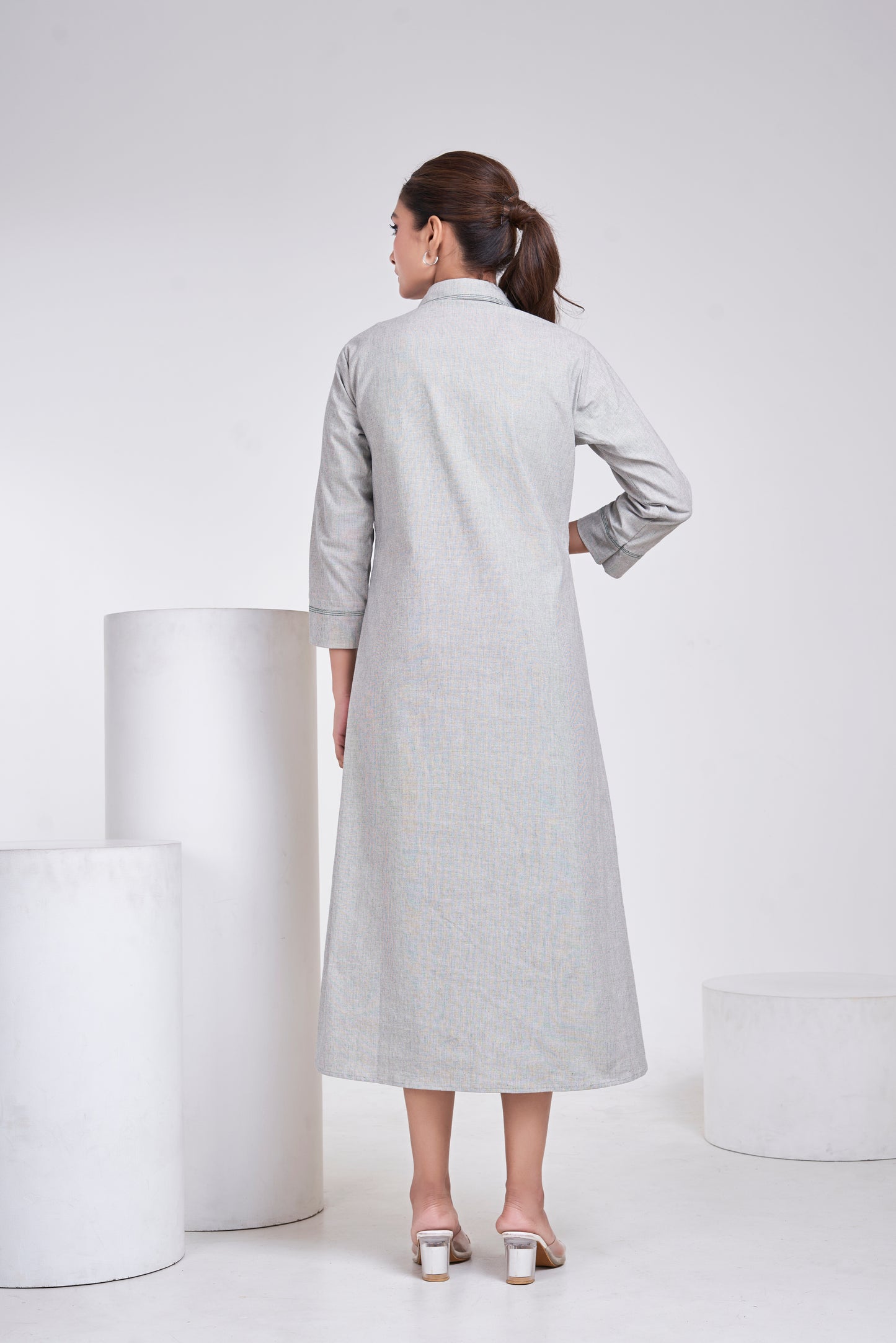 Silver Dandelion Dress