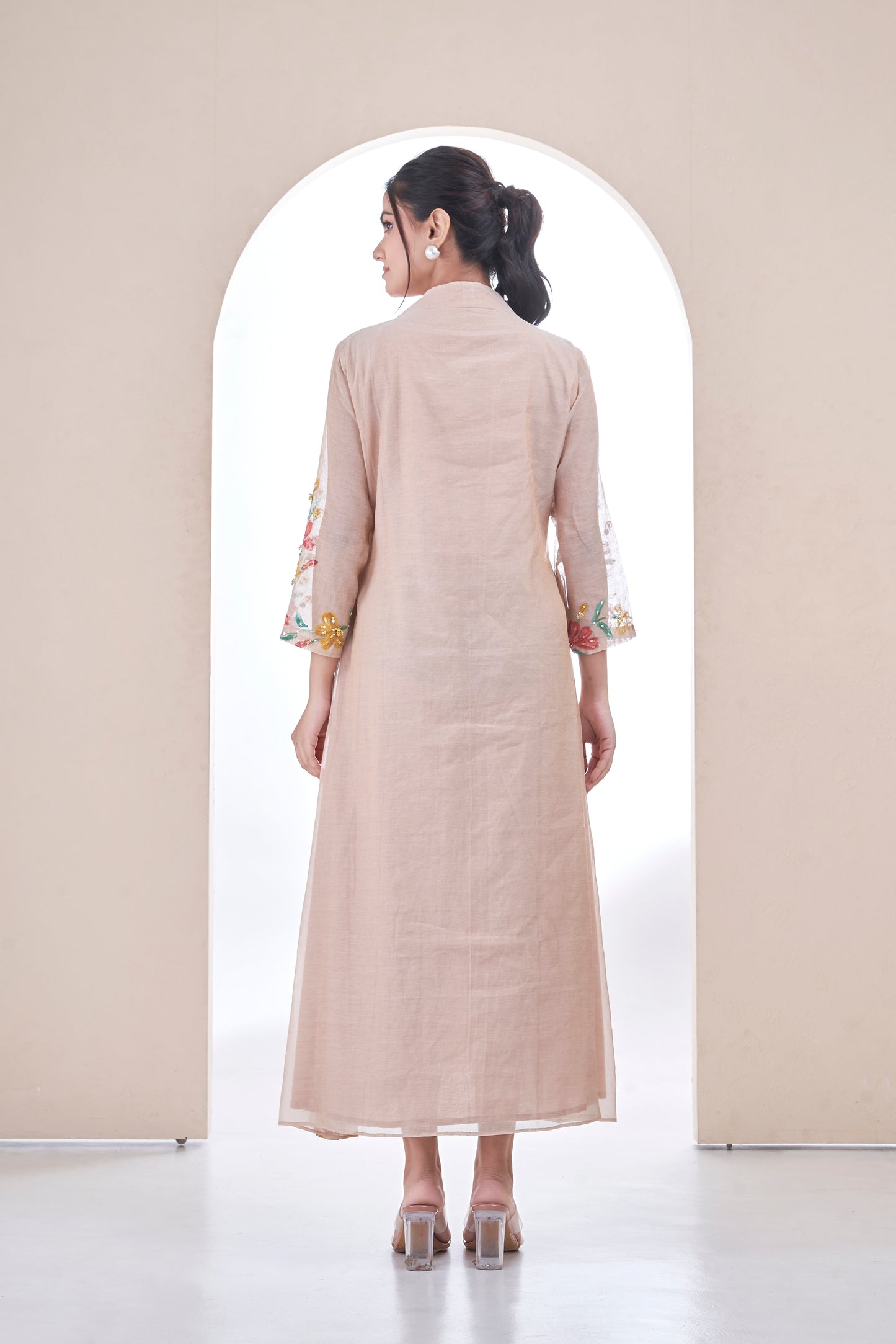 Ivory Canvas Dress