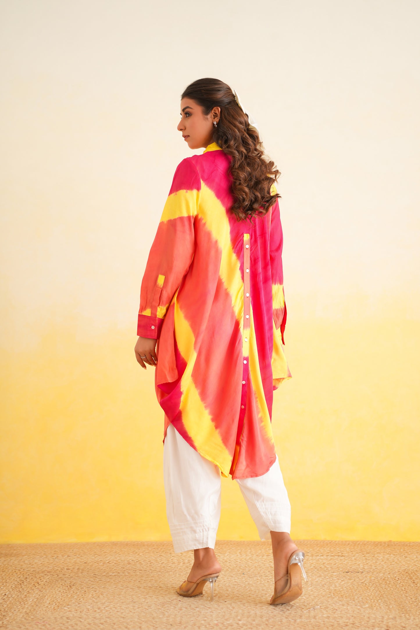 Shibori Kurta with Salwar (Set of 2)