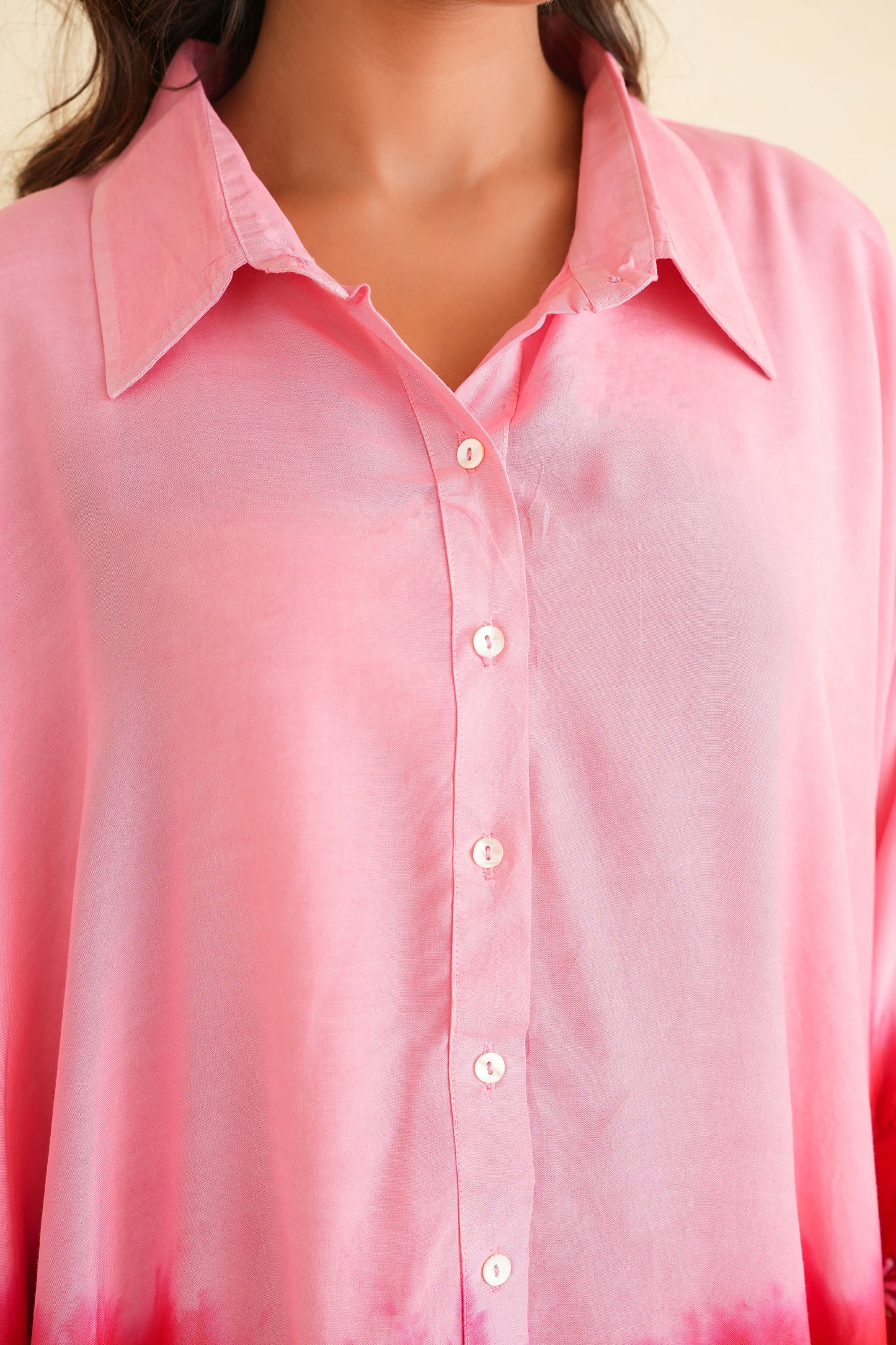 Ombre Shirt (Pink & Red)