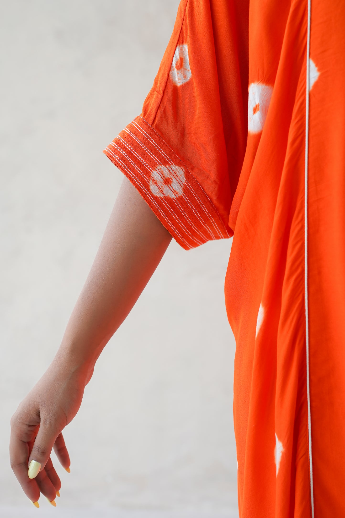 Bandhani Kaftan Set