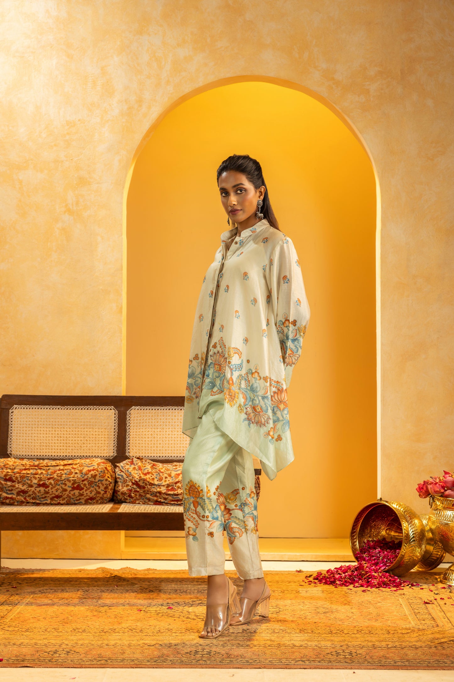 Rangtara embellished kurta set
