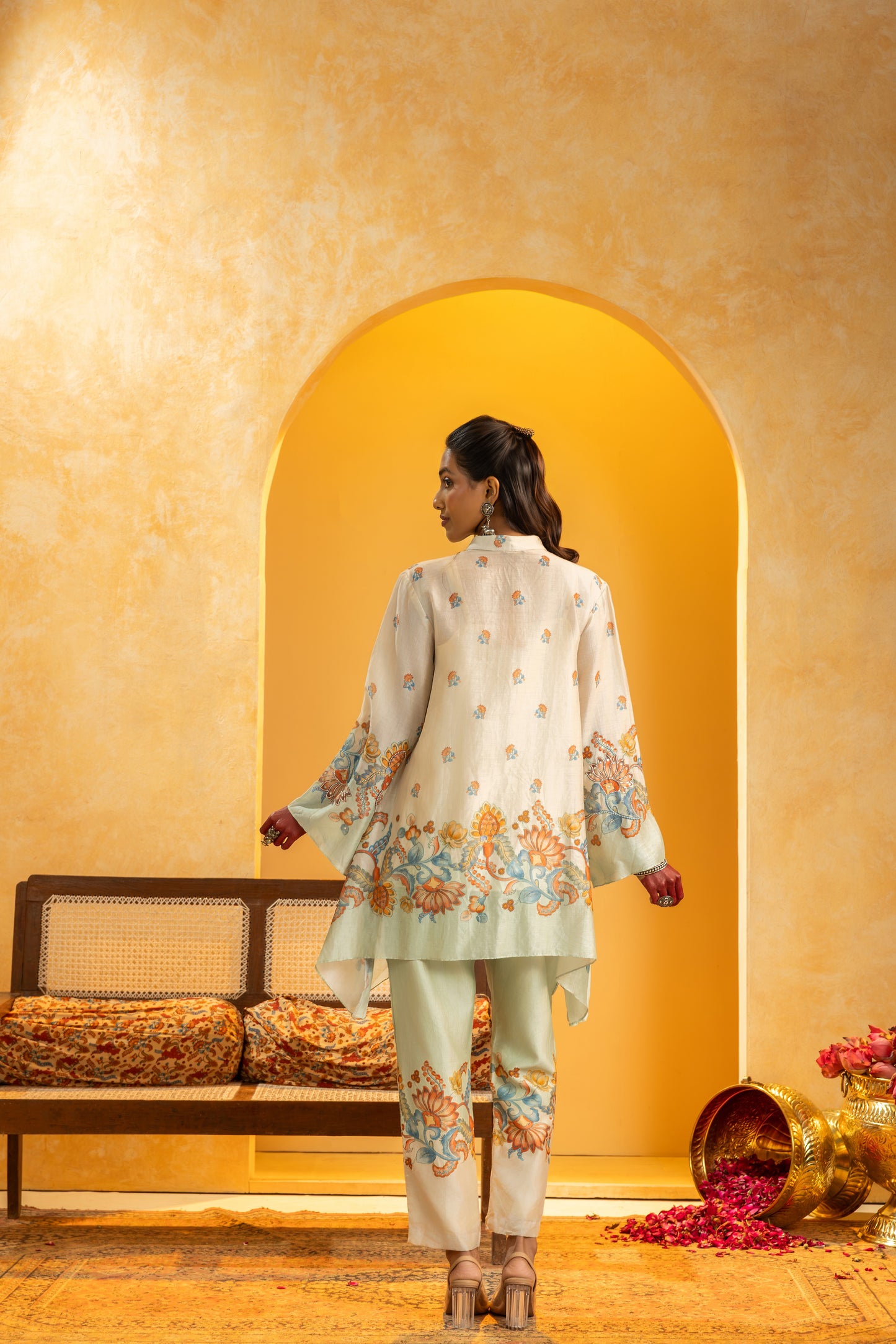 Rangtara embellished kurta set