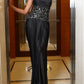 Broken Graphic Lycra Gown - View 4