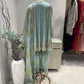 Powder Blue Gota Dhoti Suit Set