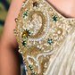 Golden Mist Ruffle Saree