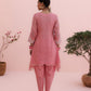 Siya Chanderi Pink Dhoti Set