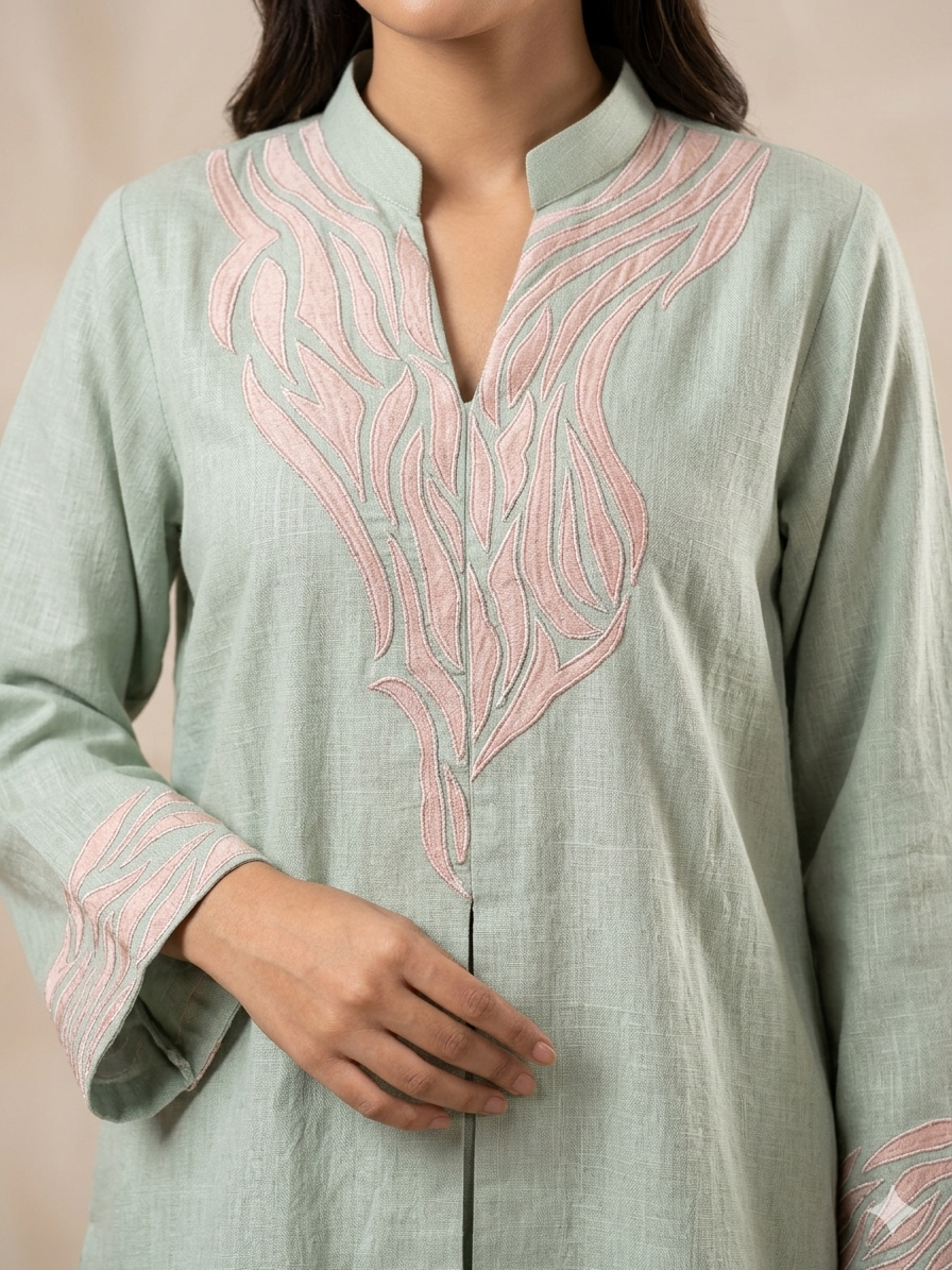 Linen Tiger Co-ord Set