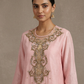 Pink Mul Chanderi Farshi Set