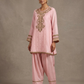 Pink Mul Chanderi Farshi Set