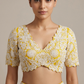Yellow Embroidered Lehenga Set