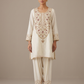 Ivory Chanderi Dabka Salwar Set