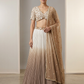 Gold and Ivory heavy embellished Lehenga Set.