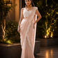 Ethereal Rose Saree