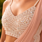 Ethereal Rose Saree