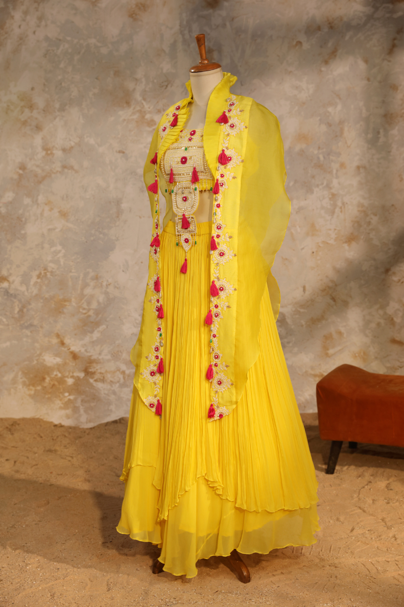 Cape & Jacket Lehengas