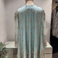 Powder Blue Gota Dhoti Suit Set