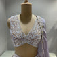 Lilac Pearl Zardozi Lehenga Set