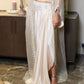Broken Graphic Ivory Corset Cape Set - View 5
