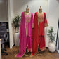 Dupatta georgette with Mukesh work