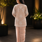 Ethereal Rose Saree