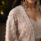 Ethereal Rose Saree