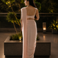 Ethereal Rose Saree
