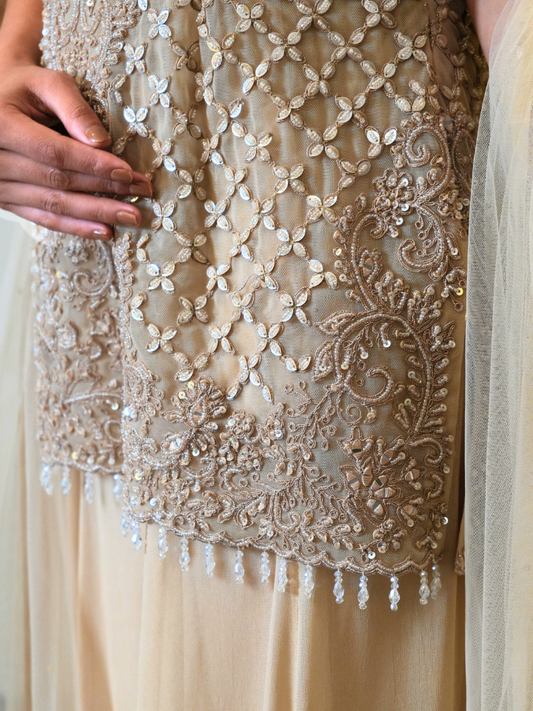 Nude Elegance Suit Set