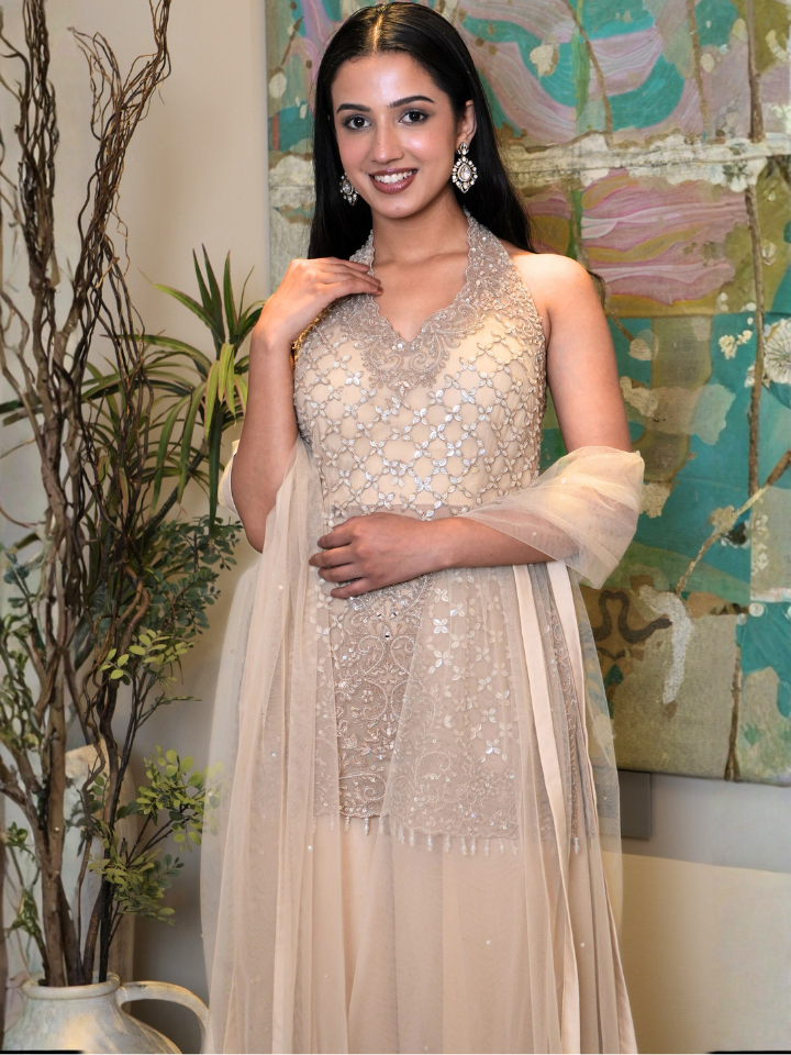 Nude Elegance Suit Set