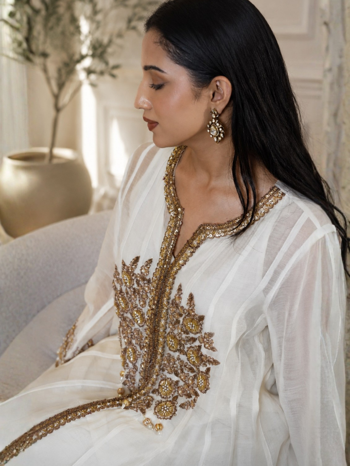 Shehnaz Ivory Outfit