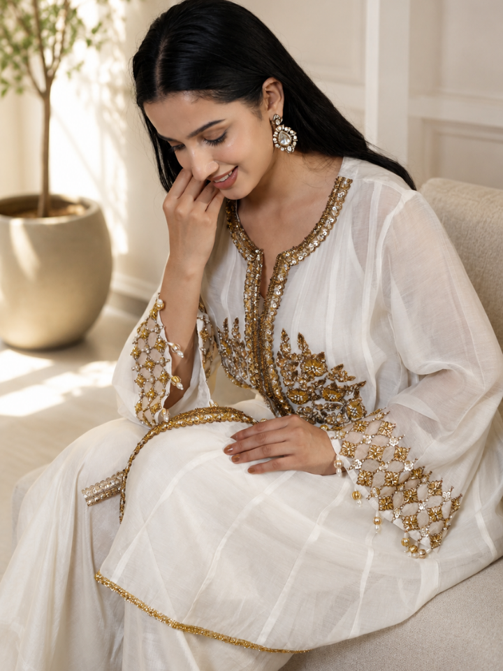 Shehnaz Ivory Outfit