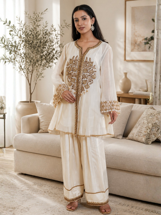 Shehnaz Ivory Outfit