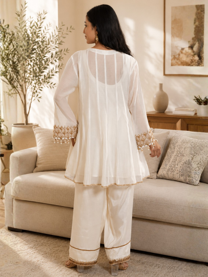 Shehnaz Ivory Outfit