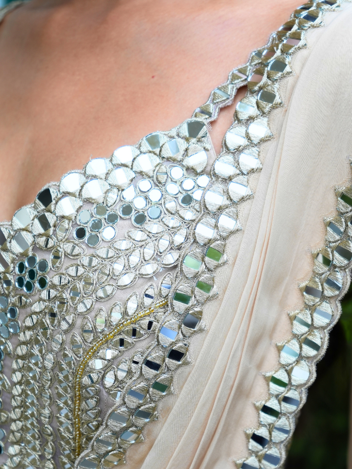 Moonlight Sequin Saree