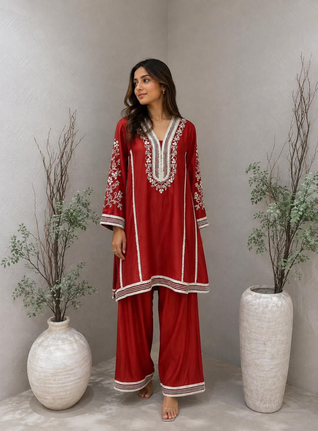 Rust Red Cord Set