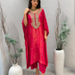 fuschia pink kaftan