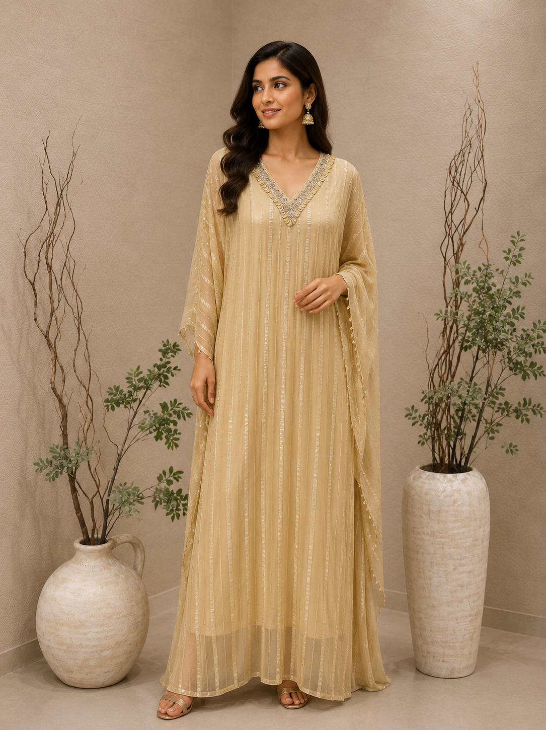 Gold Coin Kaftan