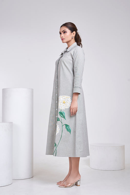 Silver Dandelion Dress
