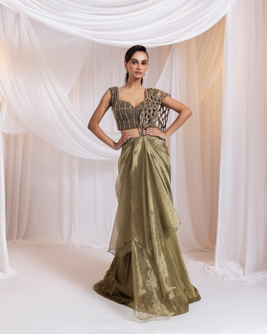 MARTINI GLEAM SAREE