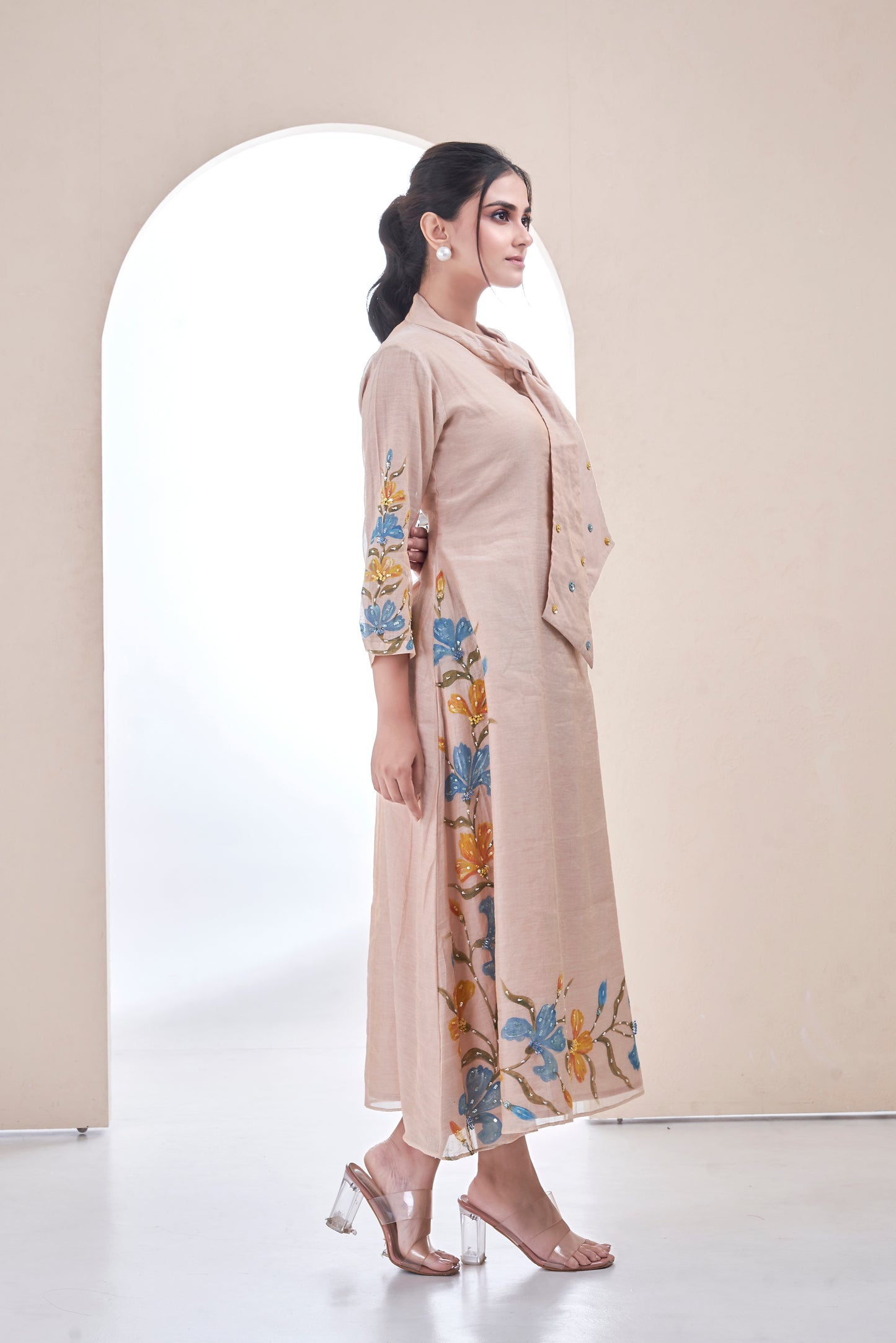 Ivory Canvas Dress