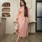 Pink Peony Shirt Dress