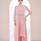 Blush Pink Chiffon Sharara Set