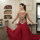 Bohemian Corset and flared pants