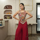 Bohemian Corset and flared pants
