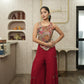 Bohemian Corset and flared pants
