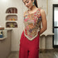 Bohemian Corset and flared pants