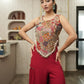Bohemian Corset and flared pants