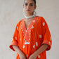 Bandhani Kaftan (Orange)