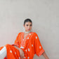 Bandhani Kaftan (Orange)